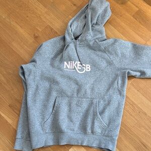 Nike SB Heather Gray Hoodie
